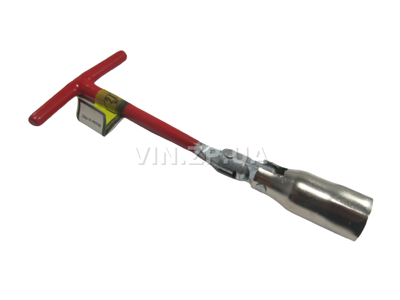 Ключ свечной 21мм INTERTOOL "Домашний Мастер" с карданным механизмом 1