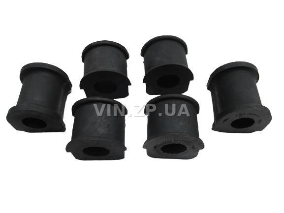 Втулка стабилизатора ВАЗ 2123 ASR переднего, резина, комплект 6шт 2
