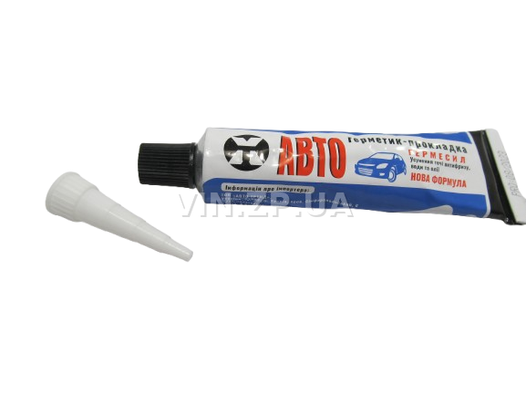 Герметик силиконовый 50гр ГЕРМЕСИЛ черный (60965)