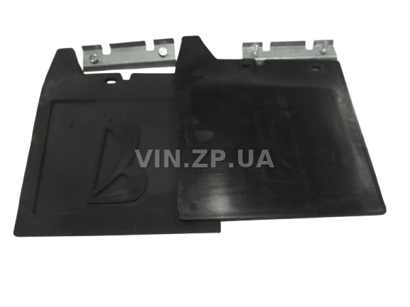 Брызговики ВАЗ 2101-2107 CS-20 задние, к-кт 2шт с креплением, рисунок "ЛАДЬЯ", резиновые 1