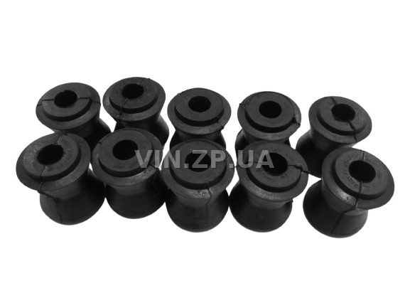 Втулки реактивных тяг штанг ВАЗ 2121, 21213, 21214, 2123 CS-20 к-кт 10шт, резина 2121-2919042 2