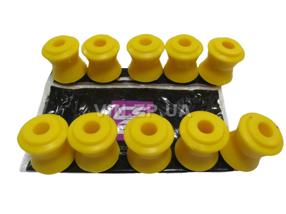 Втулки реактивных тяг штанг ВАЗ 2121, 21213, 21214, 2123 CS-20 к-кт 10шт, полиуретан 2121-2919042 1
