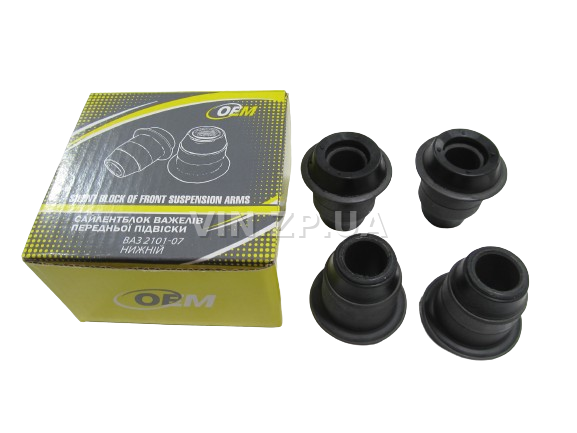 Сайлентблок рычага OEM ВАЗ 2101, 2102, 2103, 2104, 2105, 2106, 2107, к-кт 4шт нижние 1