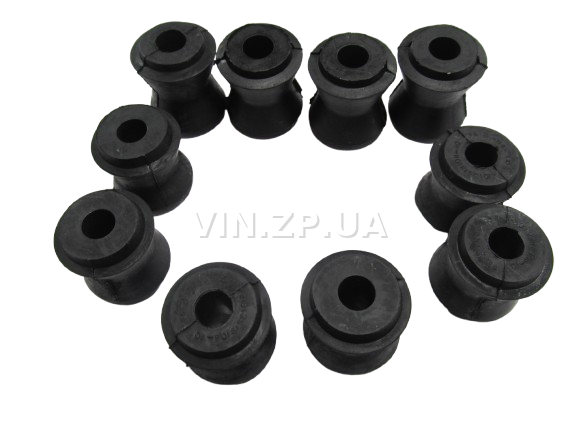 Втулки реактивных тяг штанг ВАЗ 2101, 2102, 2103, 2104, 2105, 2106, 2107 CS-20 комплект 10шт, резина 2