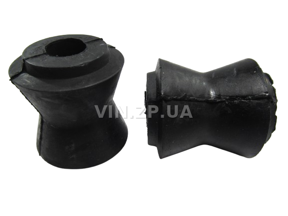 Втулки реактивных тяг штанг ВАЗ 2101, 2102, 2103, 2104, 2105, 2106, 2107 CS-20 комплект 10шт, резина 3