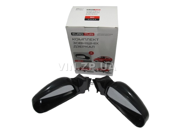 Зеркало ВАЗ 2104, 2105, 2107, с регулировкой, к-кт 2шт EURO TUN 4