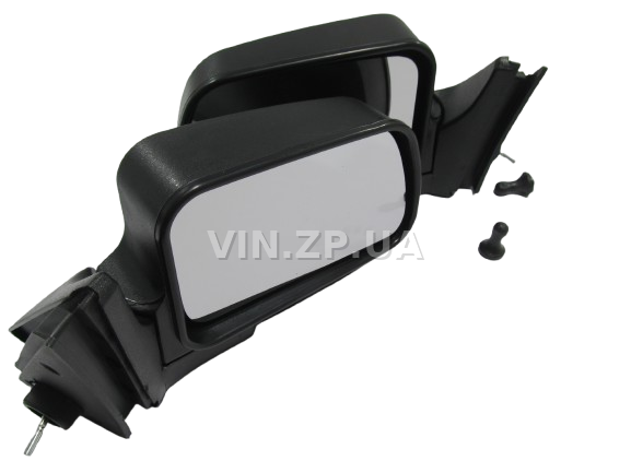 Зеркало ВАЗ 2104, 2105, 2107, с регулировкой, матовое, к-кт 2шт EURO TUN 3