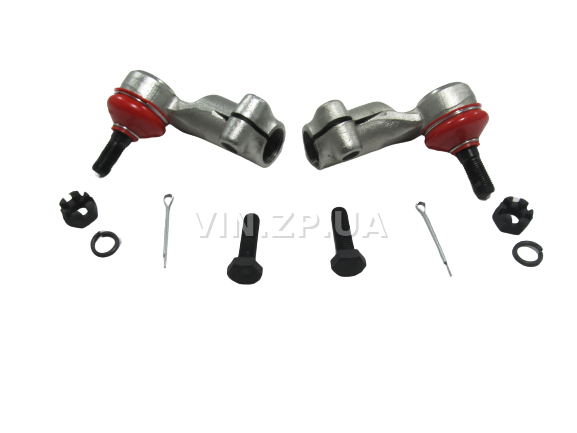 Наконечник рулевой ASR-EXTREME ВАЗ 1117, 1118, 1119, Калина, наружный короткий, комплект 2шт 2