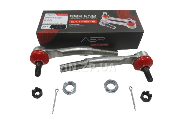 Наконечник рулевой ASR-EXTREME ВАЗ 2108, 2109, 21099, 2113, 2114, 2115, наружный короткий, к-кт 2шт 1