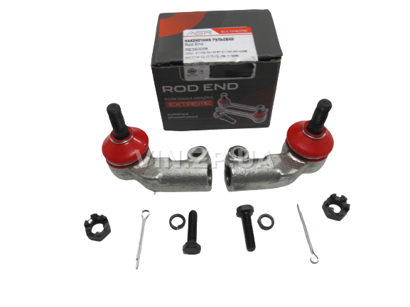 Наконечник рулевой ASR-EXTREME ВАЗ 2110, 2111, 2112, наружный короткий, к-кт 2шт 1