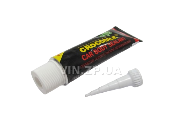 Герметик для швов 60мл CROCODILE полиуретановый белый (61412)