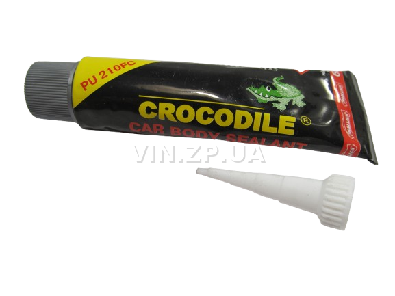 Герметик для швов 60мл CROCODILE полиуретановый серый (61413)