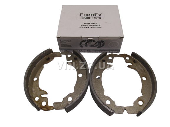 Колодки тормозные задние Таврия 1102, 1103, 1105, к-кт 4 шт EuroEx 4