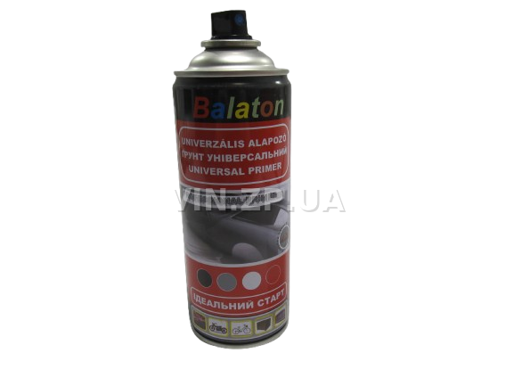 Грунт автомобильный 400 мл BALATON белый (аэрозоль) акриловый (61466) 2