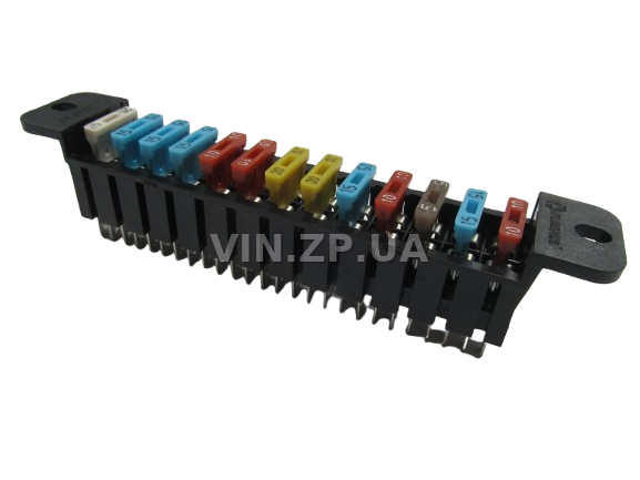 Блок предохранителей ВАЗ 2103, 2106, ГАЗ 3302-2705, 31105, 3110 FLAGMUS нов.обр.41.3722, 13 предохр. 1