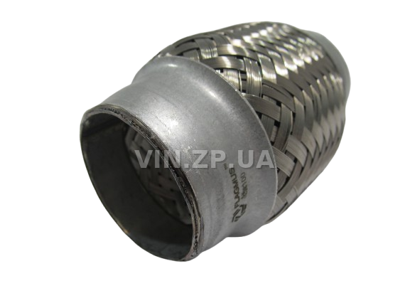 Гофра глушителя и приемной трубы 45 х 100 FLAGMUS 3-х слойная 1