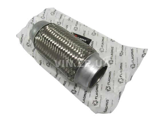 Гофра глушителя и приемной трубы 45 х 150 FLAGMUS 3-х слойная 3