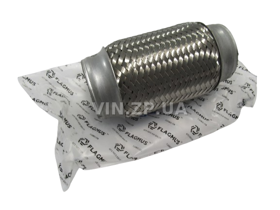 Гофра глушителя и приемной трубы 55 х 150 FLAGMUS 3-х слойная 3