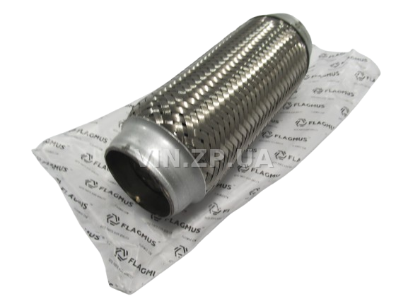 Гофра глушителя и приемной трубы 55 х 200 FLAGMUS 3-х слойная 3