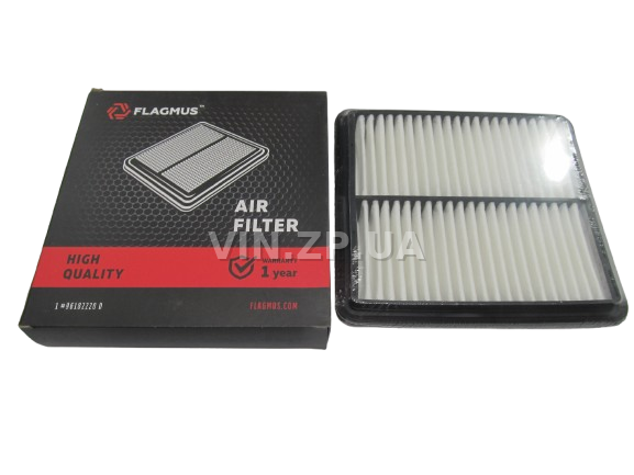 Фильтр воздушный Ланос, Сенс, OEM 96182220 FLAGMUS (61726)