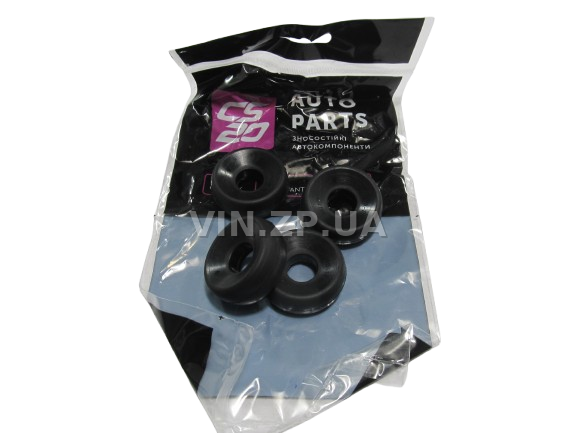 Втулка амортизатора заднего ВАЗ 2110, 2111, 2112, 2170, 2171, 2172, 1117-1118 CS-20 к-кт 4шт, резина 4