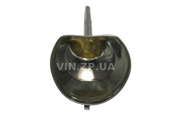 Лейка топливная 1.5л, носик d 20мм с изгибом ВИДЕКС бензин, дизель, с сеткой-фильтром, оцинкованная Д-4 1