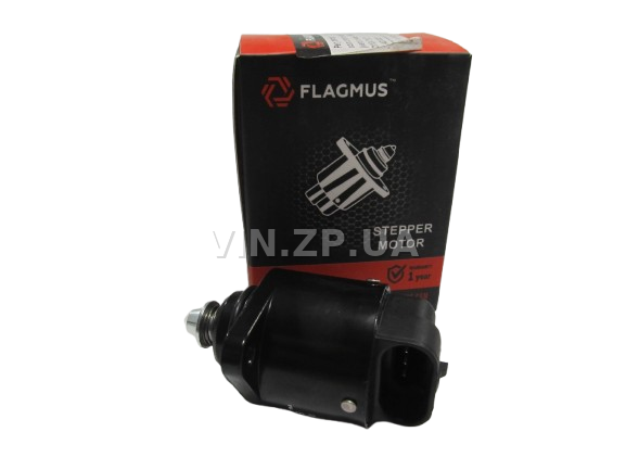 Регулятор холостого хода ВАЗ 2110-2112, 2170-2172, 1113-1115, Славута, Сенс FLAGMUS метал. клапан 4