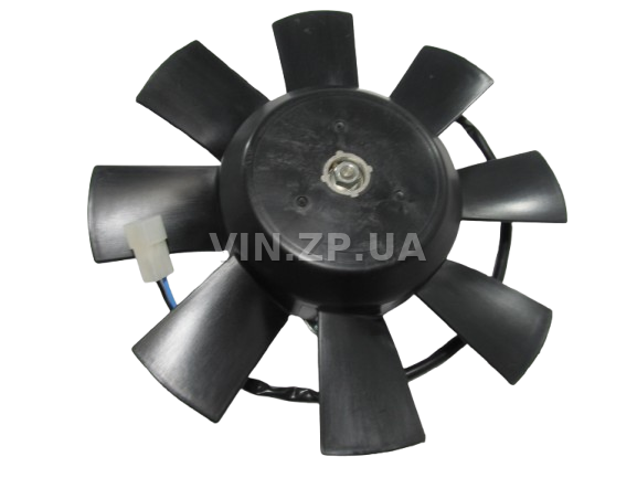 Вентилятор охлаждения ВАЗ 2103-2107, 2108-21099, 2115, 2110, ЗАЗ 1102 FLAGMUS с крыльчаткой и мотором (61906)