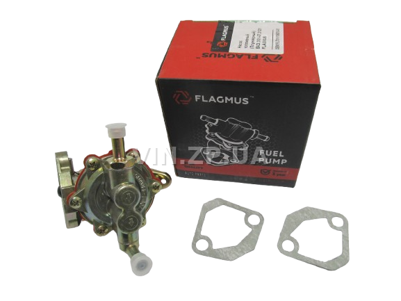 Насос топливный бензонасос ВАЗ 2101, 2102, 2103, 2104, 2105, 2106, 2107, 2121, 21213, 2120, 2131 FLAGMUS плунжерный (61926) 6