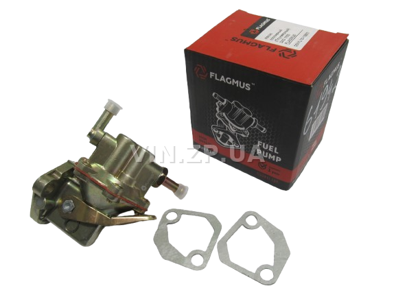 Насос топливный бензонасос Таврия 1102, 1103, 1105, карбюратор FLAGMUS плунжерный (61942) 6