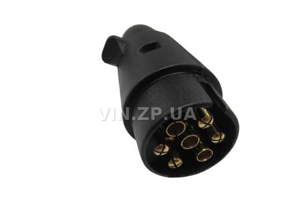 Разъем прицепа фаркопа  "папа", пластик FLAGMUS (62056) 2