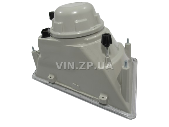 Фара ВАЗ 2108, 2109, 21099 ESER левая, жёлтый поворот, рисунок ''киржач'' 2