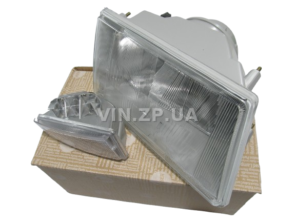 Фара ВАЗ 2108, 2109, 21099 ESER правая, белый поворот, рисунок ''киржач'' 6