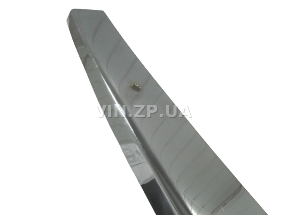 Накладка бампера ВАЗ 2104, 2105, 2107 переднего, толщина 1.2мм , хром металл " сабля" OM 2