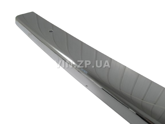 Накладка бампера ВАЗ 2104, 2105, 2107 заднего, толщина 1.2мм , хром металл " сабля" OM 2