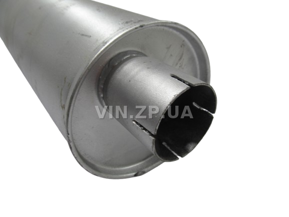 Глушитель Газель, Соболь ГАЗ 3302, 2705, 2217 ВСК патрубки d-63мм-со смещением, двойная прокатка швов (62163) 2