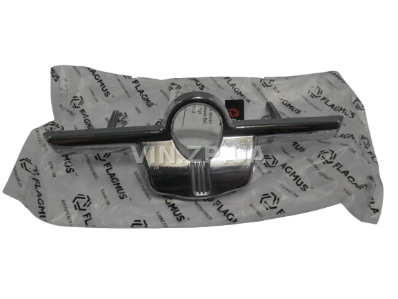 Ручка багажника ВАЗ 2102, 2121, задней ляды, хромированная, ''ласточка'' FLAGMUS 3