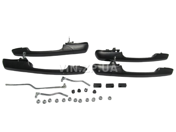 Ручка двери ВАЗ 2109, 21099, 2114, 2115, наружная, Евро, к-кт 4шт EURO TUN 3