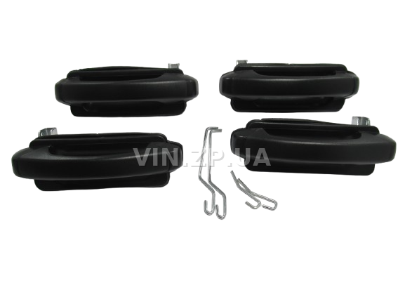 Ручка двери ВАЗ 2104, 2105, 2107, наружная, Евро, к-кт 4шт FLAGMUS 2