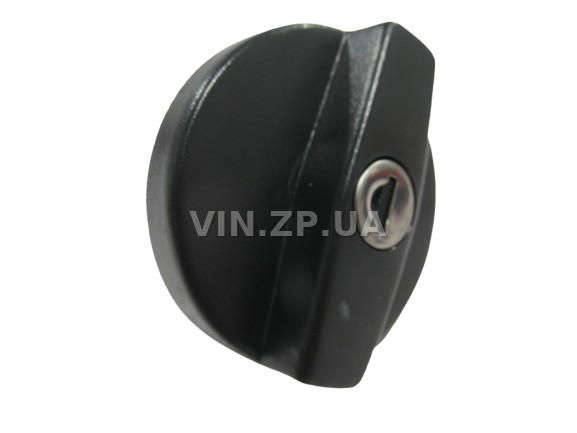 Крышка бензобака ВАЗ 2108, 2109, 21099, 2110, 2111, 2112, 2113, 2114, 2115, с ключами, пластик, черная FLAGMUS (62342)