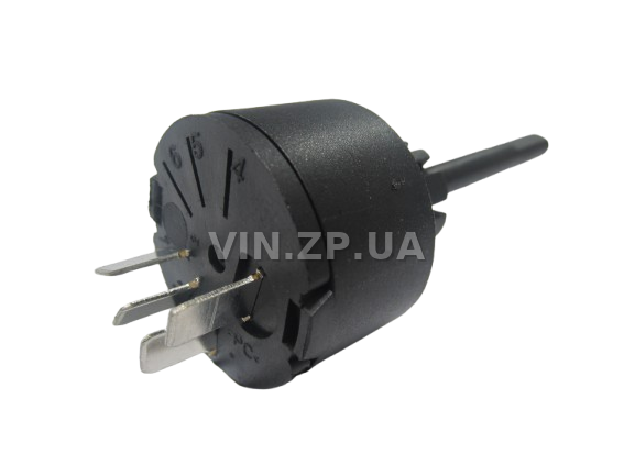 Выключатель оборотов печки ВАЗ 2108, 2109, 21099, Таврия 1102, 1103 FLAGMUS 3 полож, 4 конт, 63.3709 (62352)