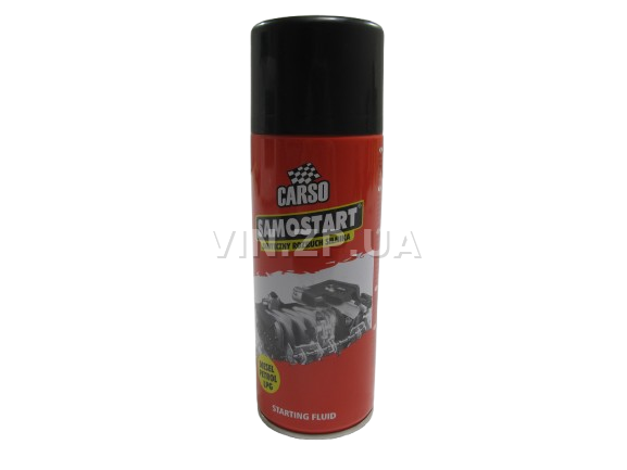 Быстрый старт CARSO SAMOSTART жидкость стартовая 400мл, холодный пуск, аэрозоль для облегчения запуска 1