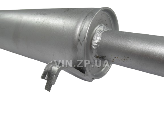 Резонатор ВАЗ 2110, 2111, 2112, с 2006г, 16-клап. под катализатор ВСК труба 570 мм, крепления на бачке, двойная прокатка швов 3