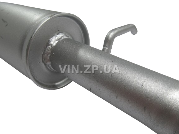 Резонатор ВАЗ 2110, 2111, 2112, с 2007г, 16-клап. под катализатор ВСК труба 570 мм, крепления на трубе, двойная прокатка швов 4