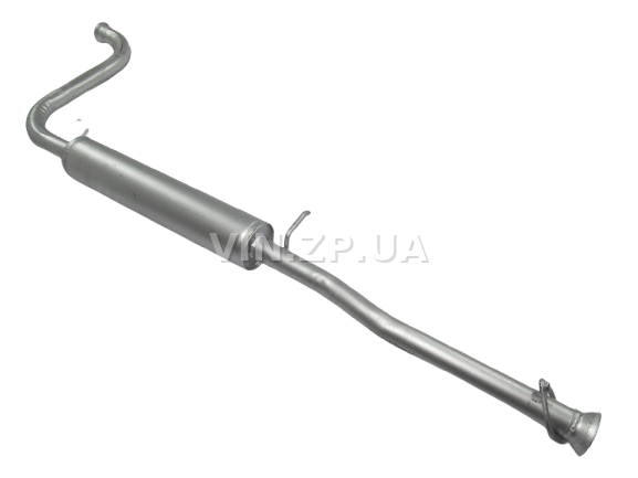 Резонатор ВАЗ 2110, 2111, 2112, с 2007г, 16-клап. под катализатор ВСК труба 570 мм, крепления на трубе, двойная прокатка швов 1