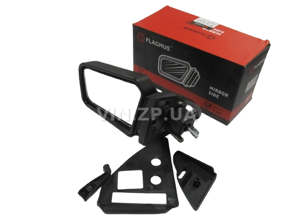 Зеркало ВАЗ 2108, 2109, 21099, 2113, 2114, 2115, левое, с регулировкой FLAGMUS 3
