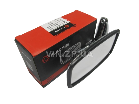 Зеркало ВАЗ 2101, 2102, 2103, 2104, 2105, 2106, 2121, хром, корпус пластик, 1шт FLAGMUS 3