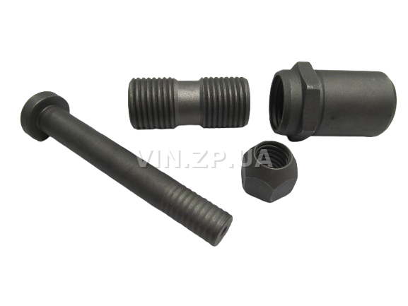 Втулка резьбовая ГАЗ 2401, 2410, 31029, 3102, 3110 FLAGMUS стойки передней подвески, к-кт 4шт в сборе 3