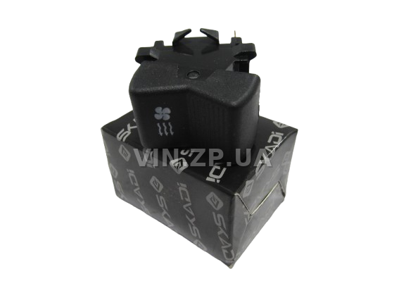 Выключатель оборотов печки ВАЗ 2104, 2105, 2107, ГАЗ, УАЗ SKADI 3 положения, 6 контактов (147-06.12) (62479) 4