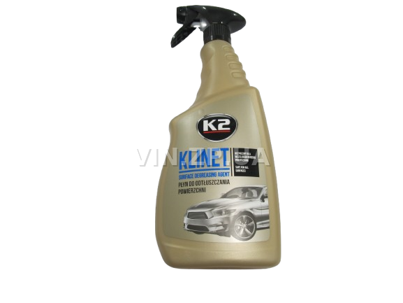 Обезжириватель и очиститель K2 Klinet, универсальный, триггер 770 мл (62705)